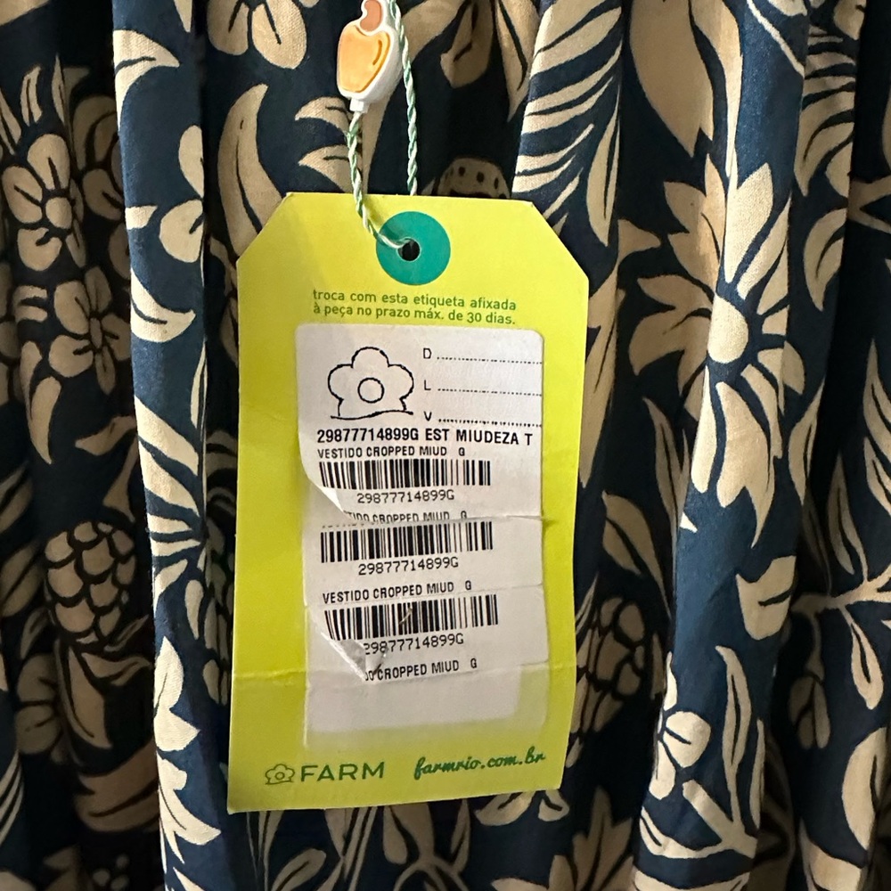 NWT!! FARM Rio Long-Sleeved Dress- - Picture 7 of 13